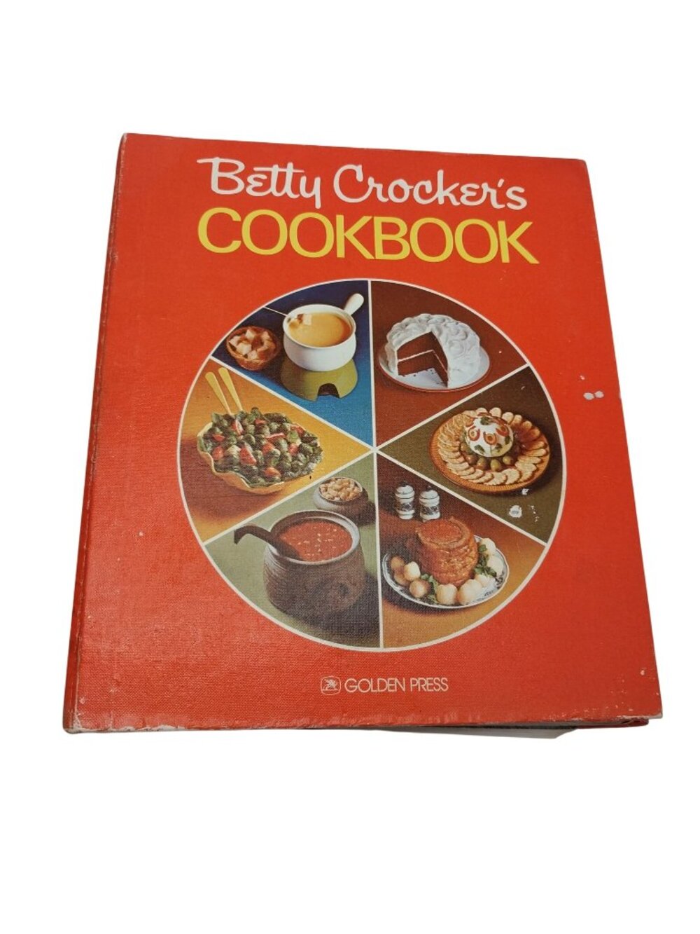 Betty Crockers Cookbook 1976 Vintage Hardcover 5 Ring Binder